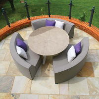 Sphere & Cozy 6 Seat Round Dining Set with 160cmØ Table