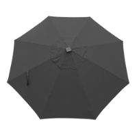 Horizon 3.5m LED Alu Parasol CANVAS ONLY - Slate