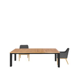 Venus & Chequers 8 Seat Dining Set with Extendable 230cm Table