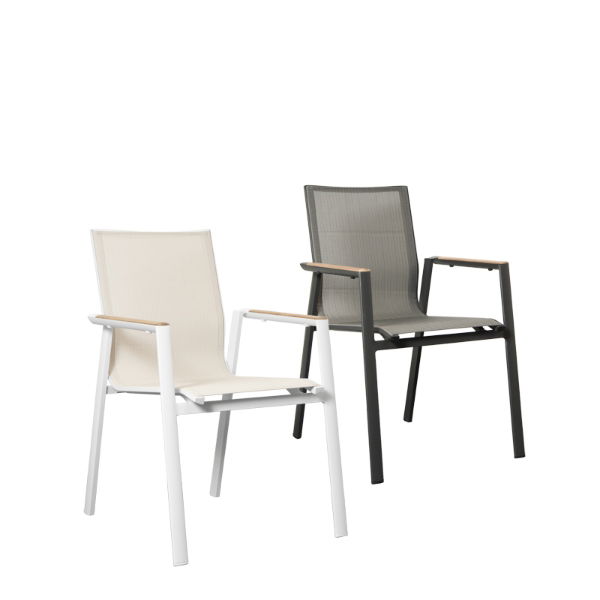 Rising & Aspen 4 Seat Square Dining Set with 90 x 90cm Table