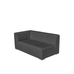 Cube 2 Seater Right Slate Natte CLR