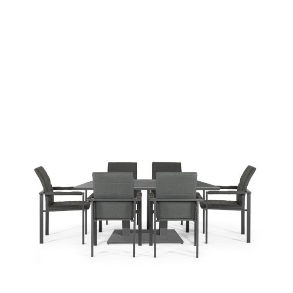 Rising & Arabian 6 Seat Rectangular Dining Set with 150 x 90cm table