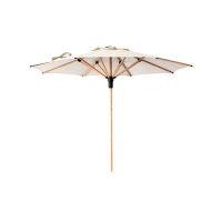 Sunray 3.5m Round Parasol Canopy Only - Natural