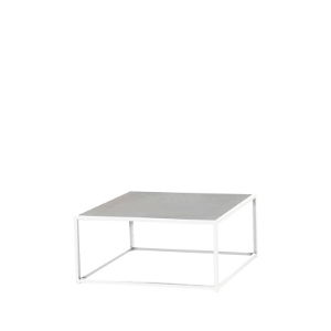 Coast Coffee Table 84cm White/Stone CLR