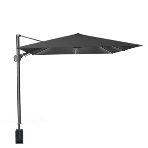 Solero 3.5x2.6m Rectangle Cantilever Parasol with In-Ground Base