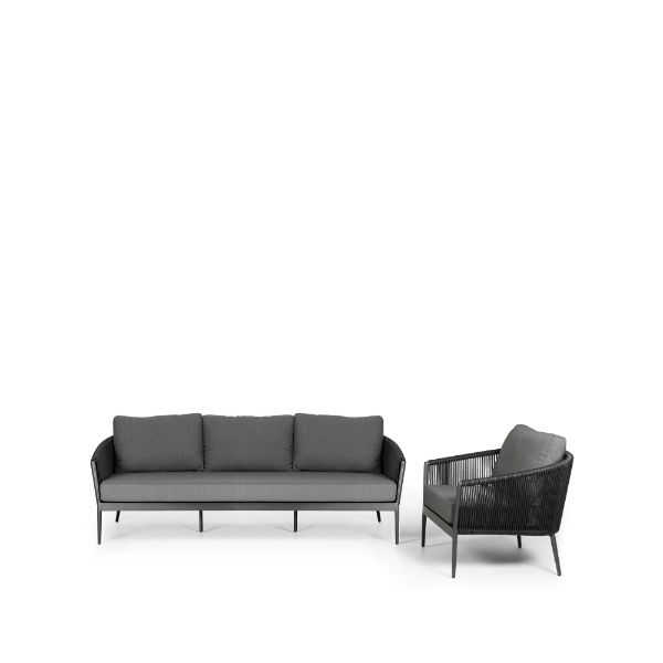 Moon 4 Seater Sofa Set - 1 Sofa, 1 Armchair