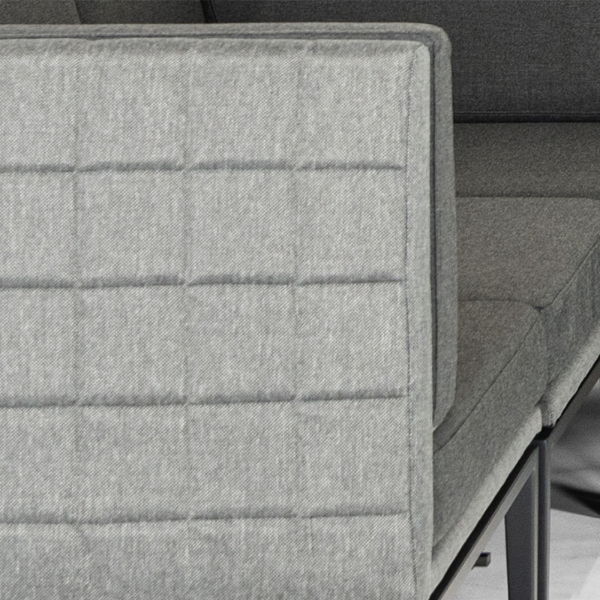 Excel 6 Seater Corner Sofa Set - 2 Corners, 4 Middles