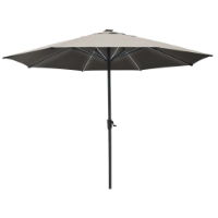 Horizon 3.5m LED Alu Parasol CANVAS ONLY Stone