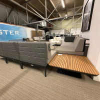 Excel 6 Seater Corner Sofa Set - 2 Corners, 4 Middles CLR