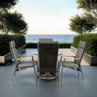Sphere & Gravity 4 Seat Round Dining Set with 90cmØ Table