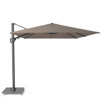 Ambient 3m Square Parasol with LED Lights & 117.5kg Base