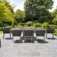 Rising & Moon 8 Seat Rectangular Dining Set with x2 150 x 90cm tables