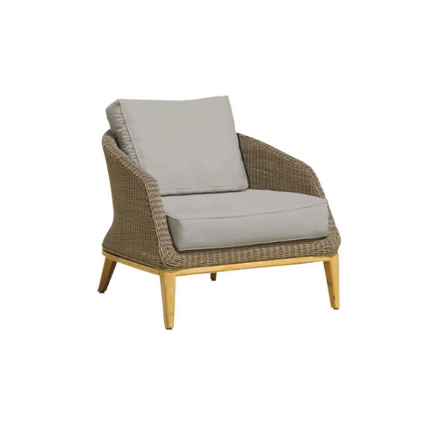 Grace Lounge Armchair - Sand Frame