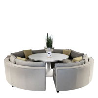 Sphere & Cozy 8 Seat Round Dining Set with 160cmØ Table