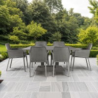 Rising & Matrix 6 Seat Rectangular Dining Set with 150 x 90cm table