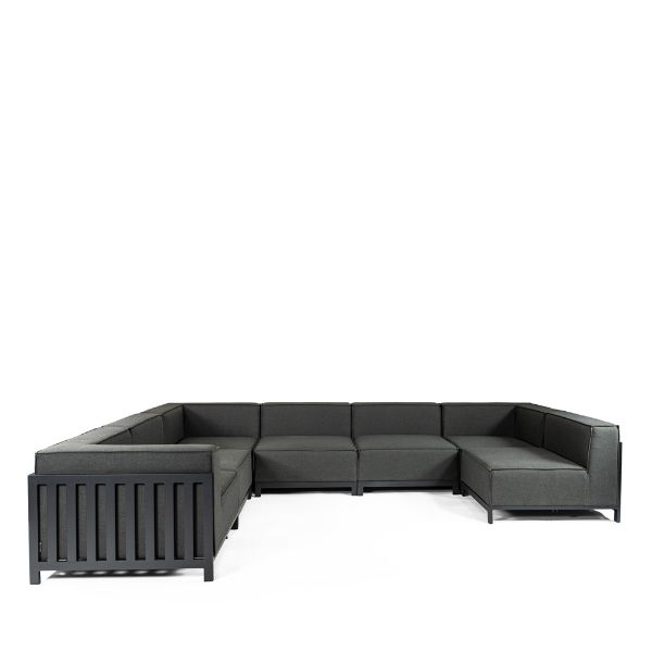 Grand Sahara 7 Seater Sofa Set - 3 Corners, 4 Middles