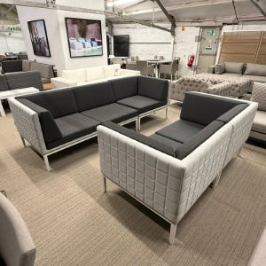 Excel 5 Seater Corner Sofa Set - 2 Corners, 3 Middles CLR