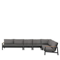 Lunar 7 Seater Sofa Set - 1 Left, 1 Right, 1 Corner, 2 Middles