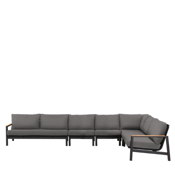 Lunar 7 Seater Sofa Set - 1 Left, 1 Right, 1 Corner, 2 Middles