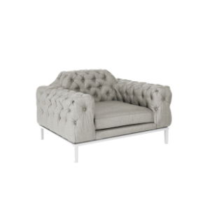 Hero Armchair  White/Stone Natte