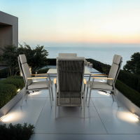 Rising & Gravity 4 Seat Square Dining Set with 90 x 90cm Table