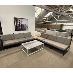 Excel 6 Seater Corner Sofa Set - 2 Corners, 4 Middles CLR