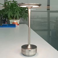 LED Table Lamp - Silver