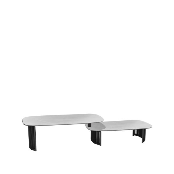 Circuit Coffee Table - Charcoal/Dark Grey