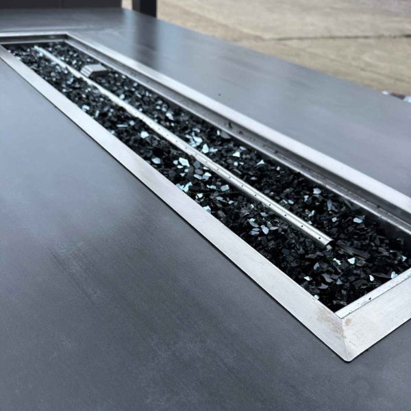 Burner / Crushed Glass for Flame/Blaze Lounge Table