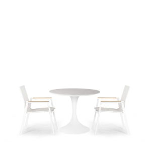 Sphere & Aspen 2 Seat Round Dining Set with 90cmØ Table