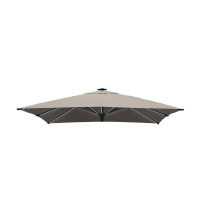 3.5m x 3m Rectangular Cantilever Parasol - Canopy Only - Taupe CLR