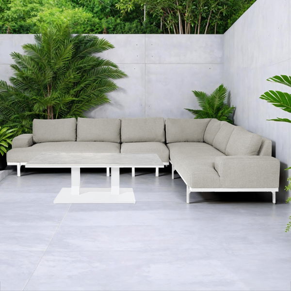 Chill 7 Seater Corner Sofa Set - 1 Left, 1 Right, 2 Middles