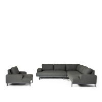 Chill 6 Seater Corner Sofa Set with Armchair