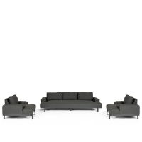 Chill 5 Seater Sofa Set - 1 Sofa, 2 Armchairs