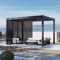 Summit Pergola Louvre 1.0m CLR