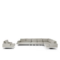 Chill 8 Seater Corner Sofa Set - 1 Left, 1 Right, 1 Armchair, 2 Middle