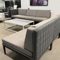 Excel 6 Seater Corner Sofa Set - 2 Corners, 4 Middles CLR