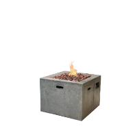 Altair Rustic Square Gas Fire Pit