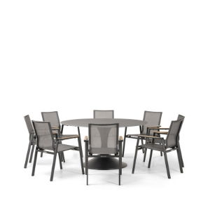 Sphere & Aspen 8 Seat Round Dining Set with 160cmØ Table