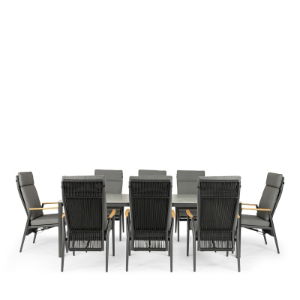 Apollo & Gravity 8 Seat Rectangular Dining Set with 240 x 100cm Table