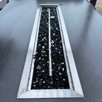 Burner / Crushed Glass for Flame/Blaze Lounge Table