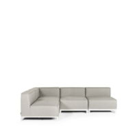 Grand Sahara 4 Seater Corner Sofa Set - 1 Corner, 3 Middles