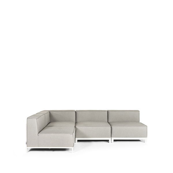 Grand Sahara 4 Seater Corner Sofa Set - 1 Corner, 3 Middles