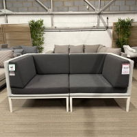 Excel 2 Seater Sofa Set - 2 Corners CLR