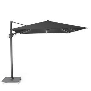 Solero 3.5x2.6m Rectangle Cantilever Parasol with 117.5kg Base