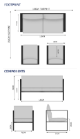 Snug 4 Seater Sofa Set - 1 Sofa, 2 Armchairs