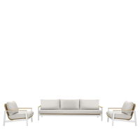 Lunar 5 Seater Sofa Set - 1 Sofa, 2 Armchairs