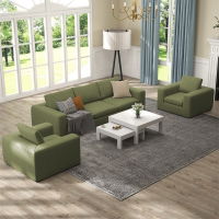 Knightsbridge 5 Seater Sofa Set - 2x Chairs, 1x 3-Seater