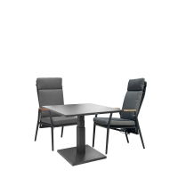 Rising & Gravity 4 Seat Square Dining Set with 90 x 90cm Table