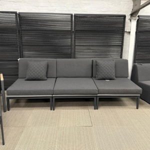 Excel 4 Seater Sofa Set - 1 Corner, 3 Middles CLR